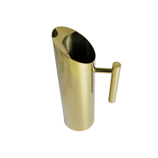 Imagem JARRA MODERNA 1,5L DOURADA EM AÇO INOX 29,5X14,5X9CM - LILIAN GIFT DESIGN
