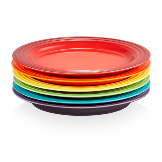 Imagem SET 6 PRATOS RASOS GIFT COLLECTION EM CERÂMICA 22CM - LE CREUSET