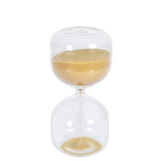 Imagem de AMPULHETA 15 MINUTOS DECORATIVA EM VIDRO 17X8X8CM - GRILLO - Grillo Ltda