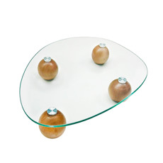 Imagem de CENTRO DE MESA DECORATIVO COM BASE EM MADEIRA 35X46X8,5CM - CROSS - Cross Comercial Ltda