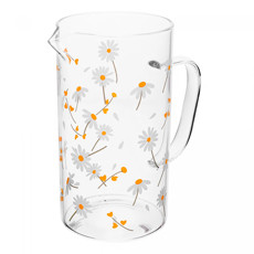 Imagem de JARRA SUNFLOWER 1,2L VIDRO BOROSSILICATO 18,5X16,5X10CM - WOLFF - Rojemac Impotacao E Exportacao Ltda