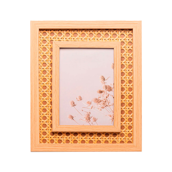 Imagem PORTA RETRATO DE MDF COM TRELIÇA 15CM X 20CM - LYOR