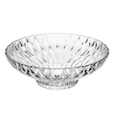 Imagem de CENTRO DE MESA DIAMOND EM CRISTAL ECOLÓGICO 11X32X32CM - LYOR - Coliseu Presentes Ltda