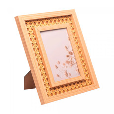 Imagem de PORTA RETRATO DE MDF COM TRELIÇA 15CM X 20CM - LYOR - Coliseu Presentes Ltda