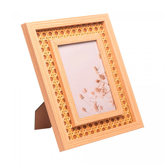 Imagem PORTA RETRATO DE MDF COM TRELIÇA 15CM X 20CM - LYOR