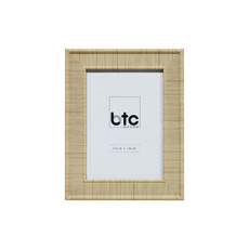 Imagem de PORTA-RETRATO DECORATIVO EM MADEIRA BEGE 13X18CM- CROSS - Cross Comercial Ltda