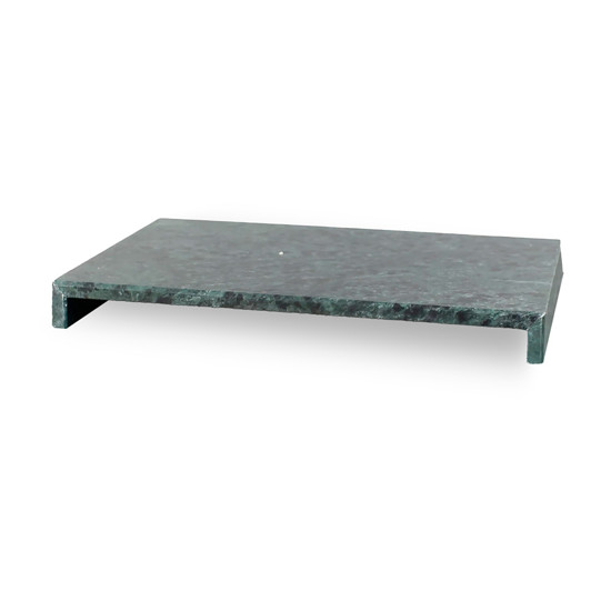 Imagem BANDEJA RETANGULAR DECORATIVA DE MÁRMORE VERDE 3X30X20CM - CROSS