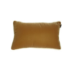 Imagem de ALMOFADA RETANGULAR AVELUDADA ITALI CARAMELO EM POLIÉSTER 52X35CM - DECORTEXTIL - B H Turqueto Decoracoes Me