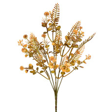 Imagem de HASTE DE FOLHAS AMARELAS OUTONADAS DE PLÁSTICO 30X15CM - GRILLO - Grillo Ltda