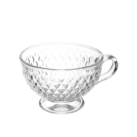 Imagem XÍCARA DE CHÁ SPIKES 200ML CRISTAL 6,5X12X10CM - WOLFF