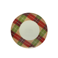 Imagem de PRATO RASO XADREZ DE MALAMINA 26CM - GRILLO - Grillo Ltda