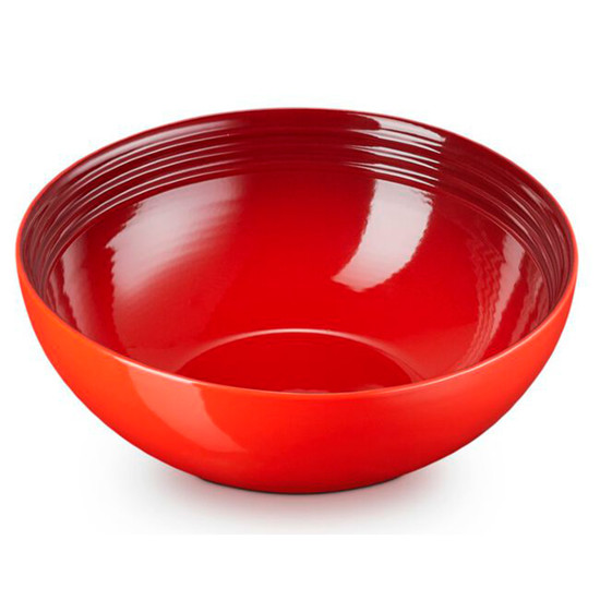 Imagem BOWL DE SERVIR VANCOUVER VERMELHO DE CERÂMICA 6X16CM - LE CREUSET