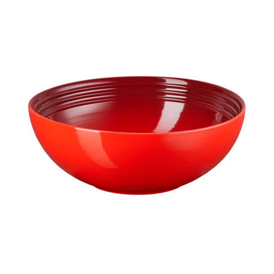 Imagem BOWL DE SERVIR VANCOUVER VERMELHO DE CERÂMICA 6X16CM - LE CREUSET