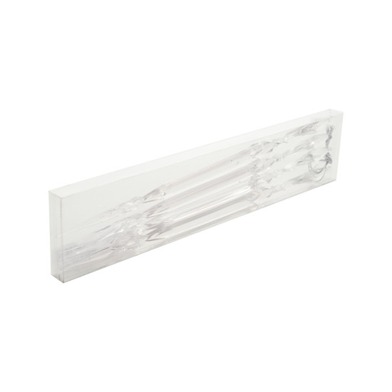 Imagem ENFEITE DE PENDURAR NATALINO FORMATO SINCELO DE PLÁSTICO 30X2CM - CROMUS