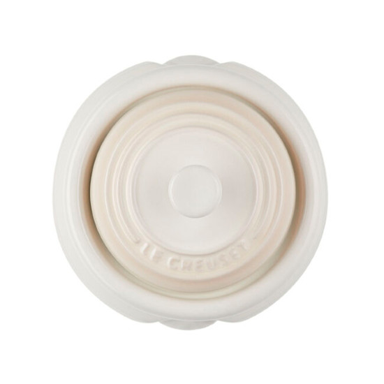 Imagem POTE DE CERÂMICA MERINGUE PARA ALHO 12X10X7CM - LE CREUSET