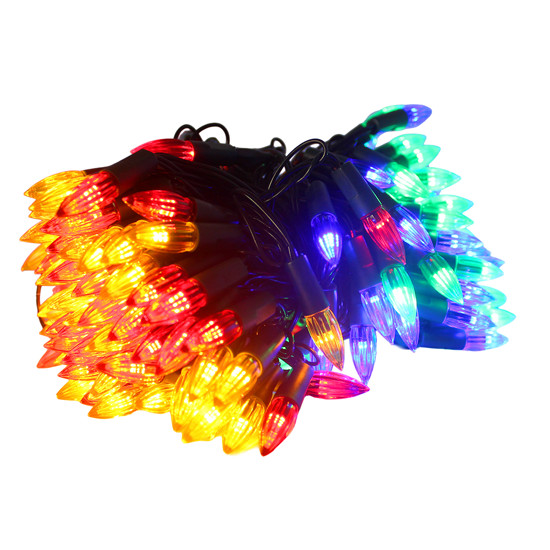 Imagem CORDÃO DECORATIVO 200 LEDS COLORIDOS 8 FUNÇÕES BIVOLT 20M - GRILLO