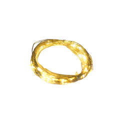 Imagem de CORDÃO FIO DE FADA COM 100 LEDS BRANCO QUENTE LUZ FIXA 10M - GRILLO - Grillo Ltda