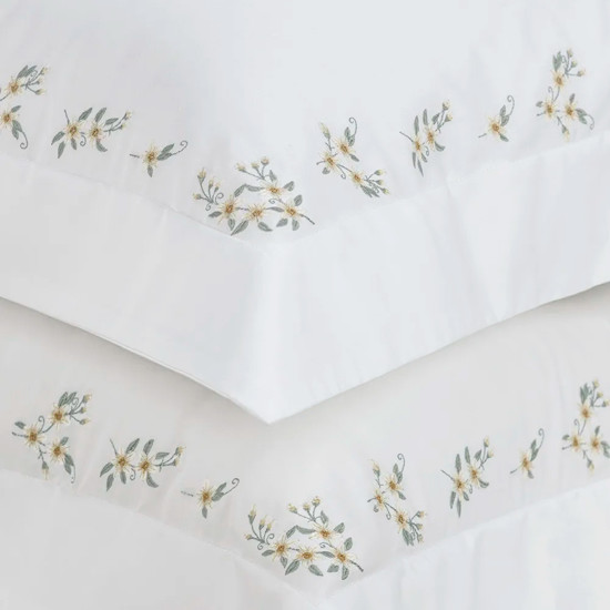 Imagem JOGO DE CAMA QUEEN 300 FIOS 100% ALGODÃO EGÍPCIO ZAGARA - TRUSSARDI