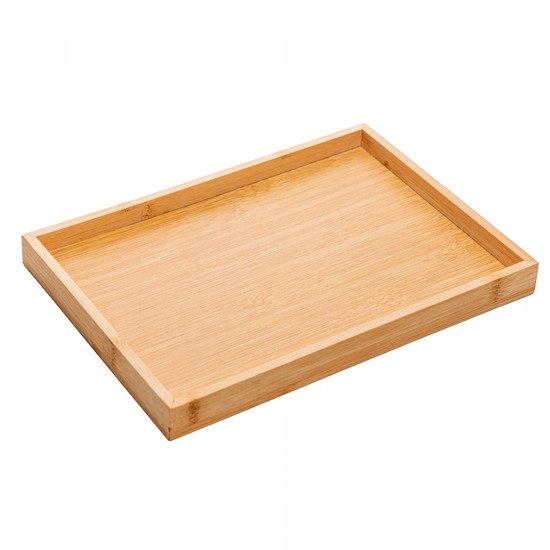 Imagem BANDEJA RETANGULAR NATURE DE BAMBU 3X22X14CM - LYOR