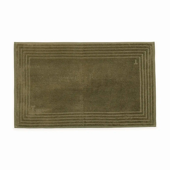 Imagem TOALHA DE PISO 100% ALGODÃO LINEE OLIVA 48X80CM - TRUSSARDI