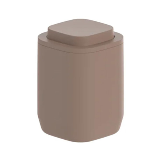 Imagem PORTA ALGODÃO AURA MARROM DE POLIESTIRENO 11,5X8X8CM - OU