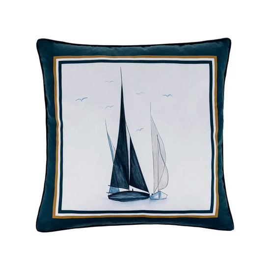 Imagem ALMOFADA 300 FIOS DE ALGODÃO VELEIRO 45CM X 45CM - TRUSSARDI