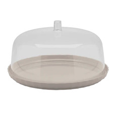 Imagem de BOLEIRA BEGE FESTA SEM PÉ LINHA BREAK 16,5X32,5X32,5CM - OU - Martiplast Industria E Comercio De Plast