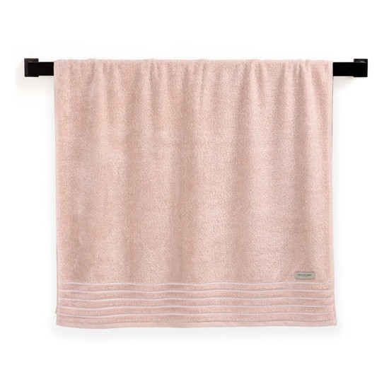 Imagem TOALHA BANHÃO PALLADIO SOFT ROSÉ DE ALGODÃO 86X150CM - TRUSSARDI