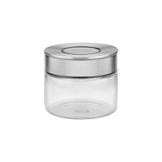 Imagem POTE DE VIDRO PUREZZA COM TAMPA DE AÇO INOX 400ML - TRAMONTINA