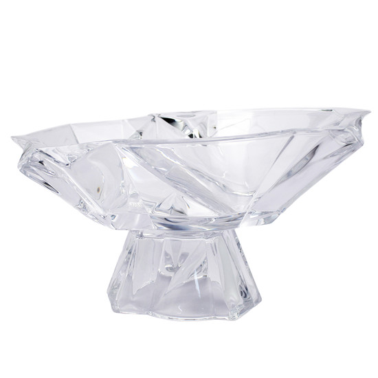 Imagem VASO DECORATIVO DE VIDRO 38X19X14CM - ADELY CRYSTAL