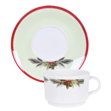 Imagem de XÍCARA E PIRES DE MALAMINA 10X13X8CM - GRILLO - Grillo Ltda