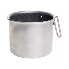 Imagem de LEITEIRA DE INDUÇÃO PRIME COOK 14CM CINZA COM REVESTIMENTO ANTIADERENTE - WOLFF - Rojemac Impotacao E Exportacao Ltda