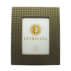 Imagem de PORTA RETRATO RETANGULAR DECORATIVO DE MDF CINZA 15X20CM - ENTRECASA - Inverno Verao Comercio De Modas E Decoracao Eireli