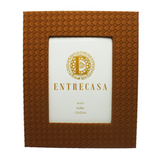 Imagem de PORTA RETRATO RETANGULAR DECORATIVO DE MDF MARROM 15X20CM - ENTRECASA - Inverno Verao Comercio De Modas E Decoracao Eireli