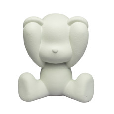 Imagem de ESCULTURA DECORATIVA URSO BRANCO DE RESINA 18X17X11,5CM - ENTRECASA - Inverno Verao Comercio De Modas E Decoracao Eireli