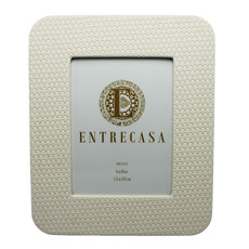 Imagem de PORTA-RETRATO DECORATIVO BRANCO DE MDF 15X20CM - ENTRECASA - Inverno Verao Comercio De Modas E Decoracao Eireli