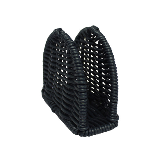 Imagem PORTA-GUARDANAPO DE FIBRA SINTÉTICA AZUL ESCURO 9X12X5CM - ENTRECASA