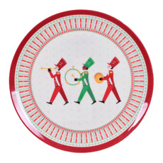 Imagem de PRATO RASO DE MELAMINA PARA SOBREMESA 21CM - GRILLO - Grillo Ltda