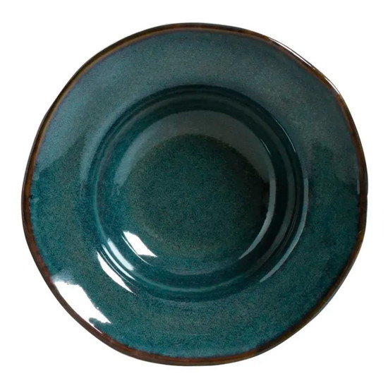 Imagem PRATO FUNDO PARA SOBREMESA ORGÂNICO OCEANO 5,5X19CM - PORTO BRASIL