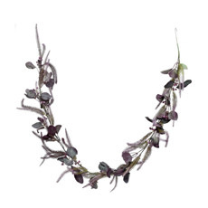 Imagem de FESTÃO DECORATIVO MISTO DE EUCALIPTO E CATTAIL LAVANDA DE PLÁSTICO MOLDÁVEL - GRILLO - Grillo Ltda