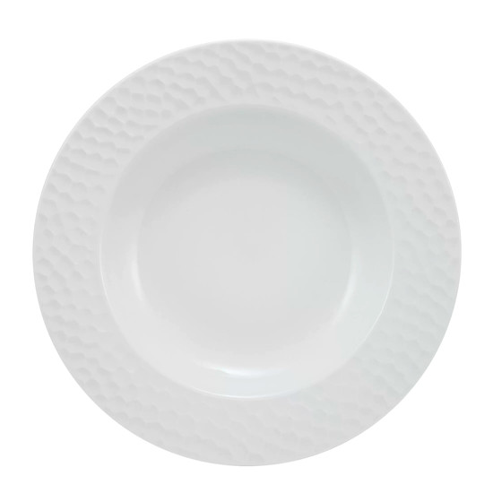 Imagem PRATO ÁRTICO BRANCO FUNDO DE PORCELANA 4X24,5X24,5CM - SCHMIDT