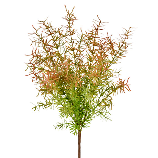 Imagem BUQUÊ DECORATIVO DE GRAMA VERDE OUTONADA DE PLÁSTICO MOLDÁVEL 44X22X22CM - GRILLO