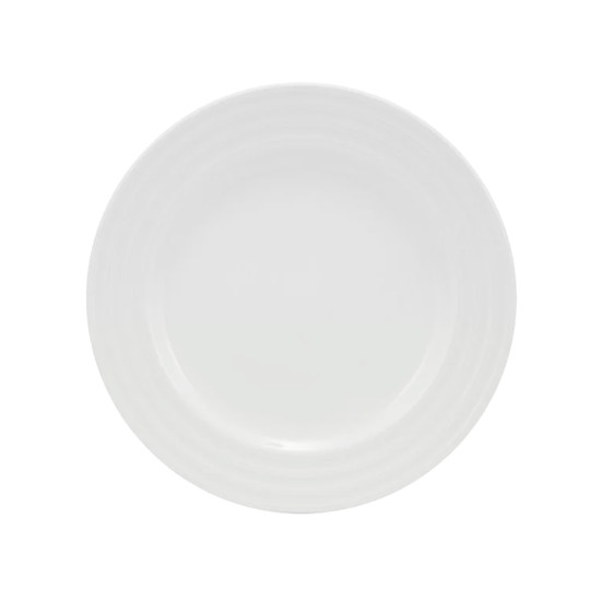 Imagem PRATO PARA SOBREMESA ARCOS DE PORCELANA BRANCO 2,5X19X19CM - SCHMIDT