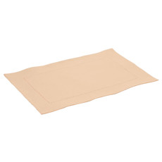 Imagem de LUGAR AMERICANO LÉVIS 30CM X 45CM CREME DE ALGODÃO - LYOR - Coliseu Presentes Ltda