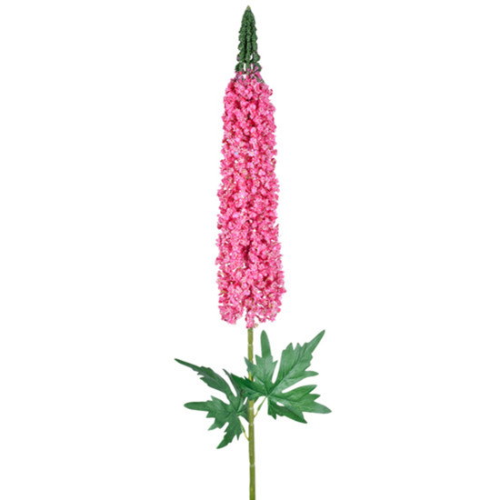 Imagem HASTE DECORATIVA DELFINIUM ROSA ESCURO DE PLÁSTICO MOLDÁVEL 105X23X8CM - GRILLO