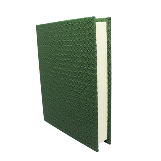 Imagem CAIXA LIVRO DECORATIVA DE MDF TEXTURIZADO VERDE 4X26,5X21CM - ENTRECASA