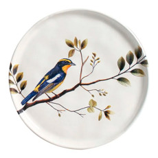 Imagem de PRATO RASO PARA SOBREMESA BIO BIRDY DE CERÂMICA 21,5CM - PORTO BRASIL - Porto Brasil Ceramica Ltda