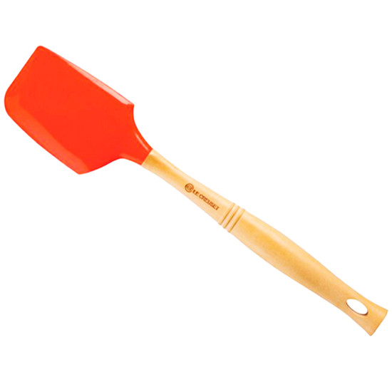 Imagem ESPÁTULA DE SILICONE VENUS LARANJA GRANDE 2X33X7CM - LE CREUSET