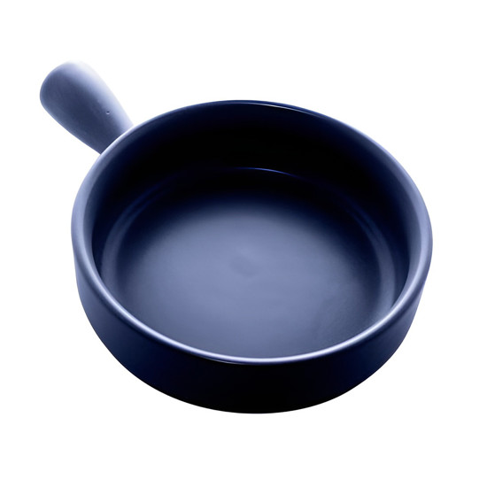 Imagem MINI TRAVESSA PORCELANA NÓRDICA AZUL ESCURO MATT 20X15X5CM- ROJEMAC