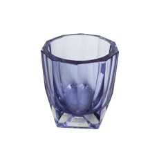 Imagem de MINI VASO DECORATIVO DE VIDRO NA COR PÚRPURA 13X11 CM - GRILLO 58678 - Grillo Ltda